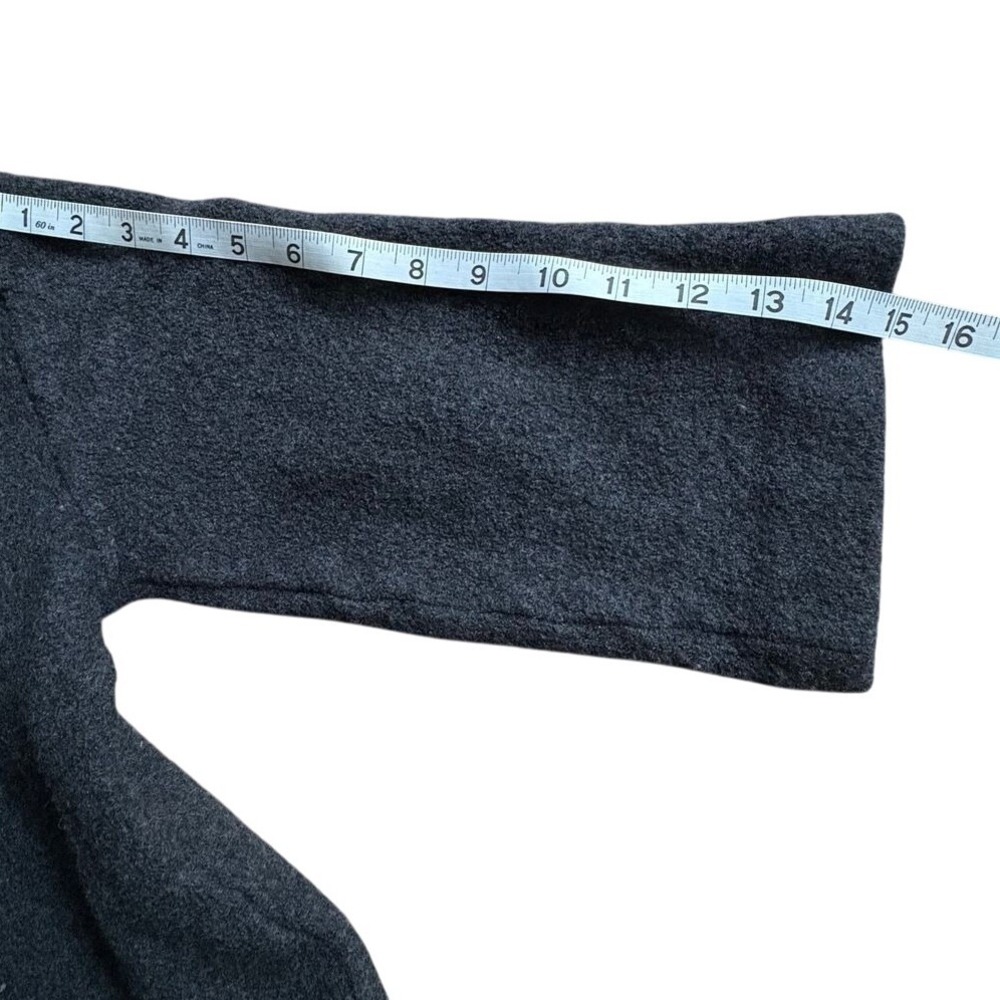 ARITZIA WILFRED Extra Fine Merino Wool Charcoal Gray Cardigan w/Pockets XS-M EUC - Picture 10 of 14